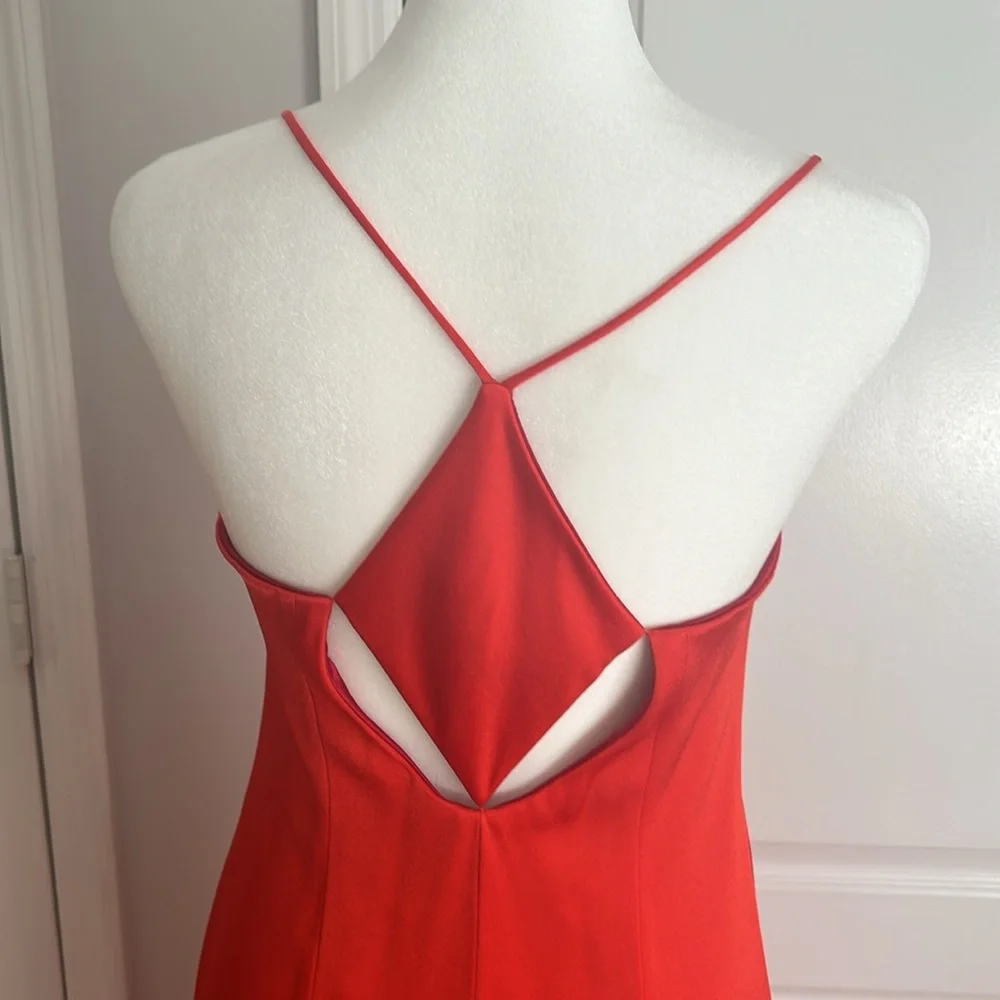 Galvan satin cutout gown - worn once - Picture 3 of 5
